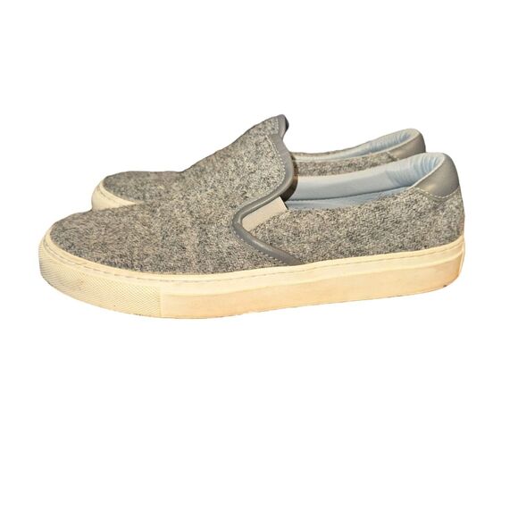 Diemme Garda Slip On Sneakers Women's Size 7 Gray Wool Casual Shoe Italy Made - Picture 1 of 9
